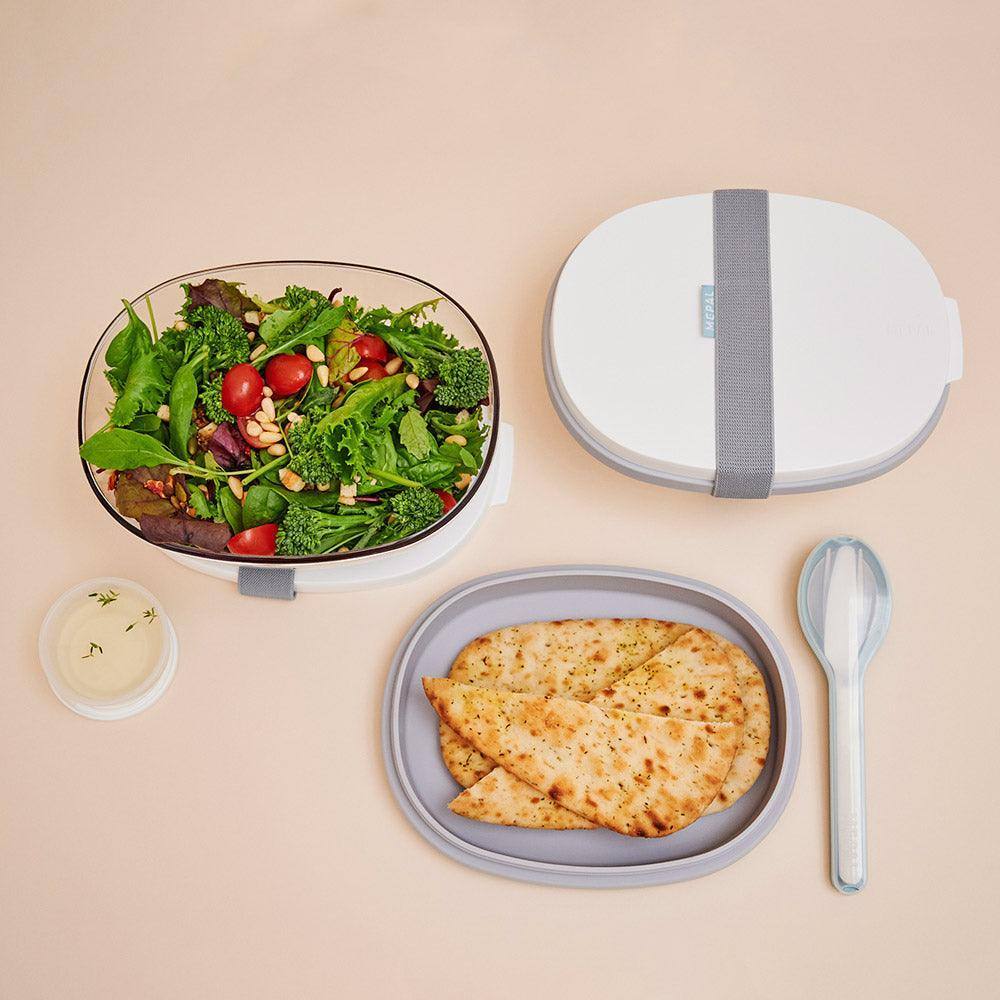 Mepal Netherlands Ellipse Salad Box - White