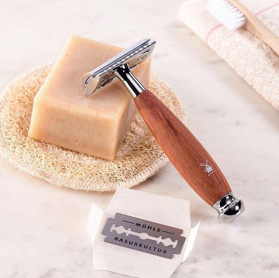 Muhle Germany Vivo Safety Razor - Plum Wood