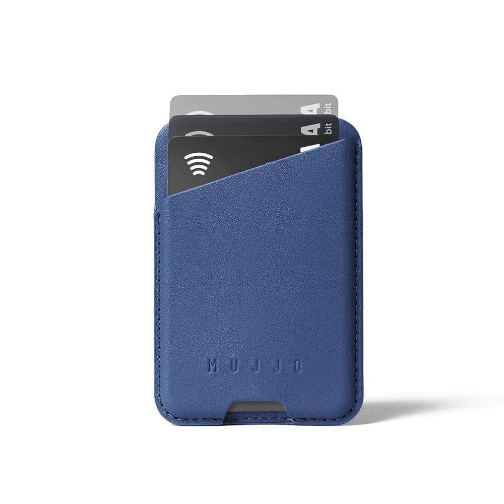 Mujjo MagSafe Card Wallet - Blue