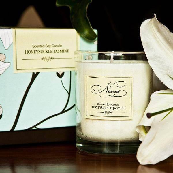 Niana Honeysuckle Jasmine Scented Candle