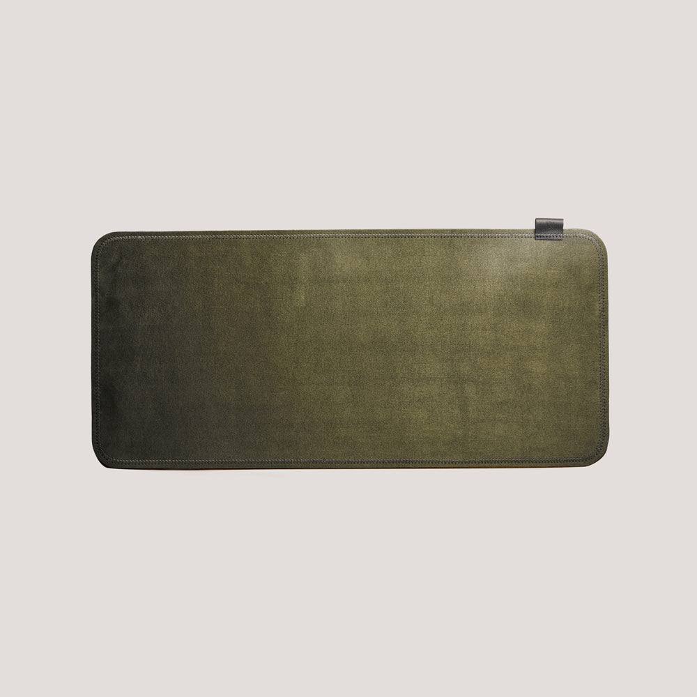 NOOE Suede Desk Rug Pro - Olive