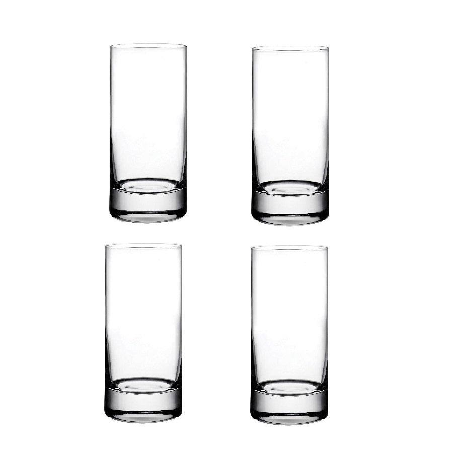 NUDE Turkey Barcelona Highball Glasses 415ml, Set of 4