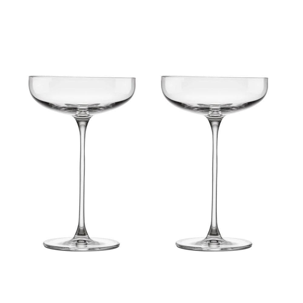 NUDE Turkey Savage Coupe Glasses 220ml, Set of 2