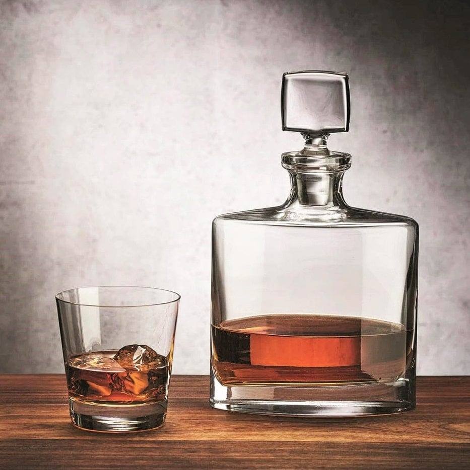 NUDE Turkey Square & Rocks 3-piece Whiskey Set