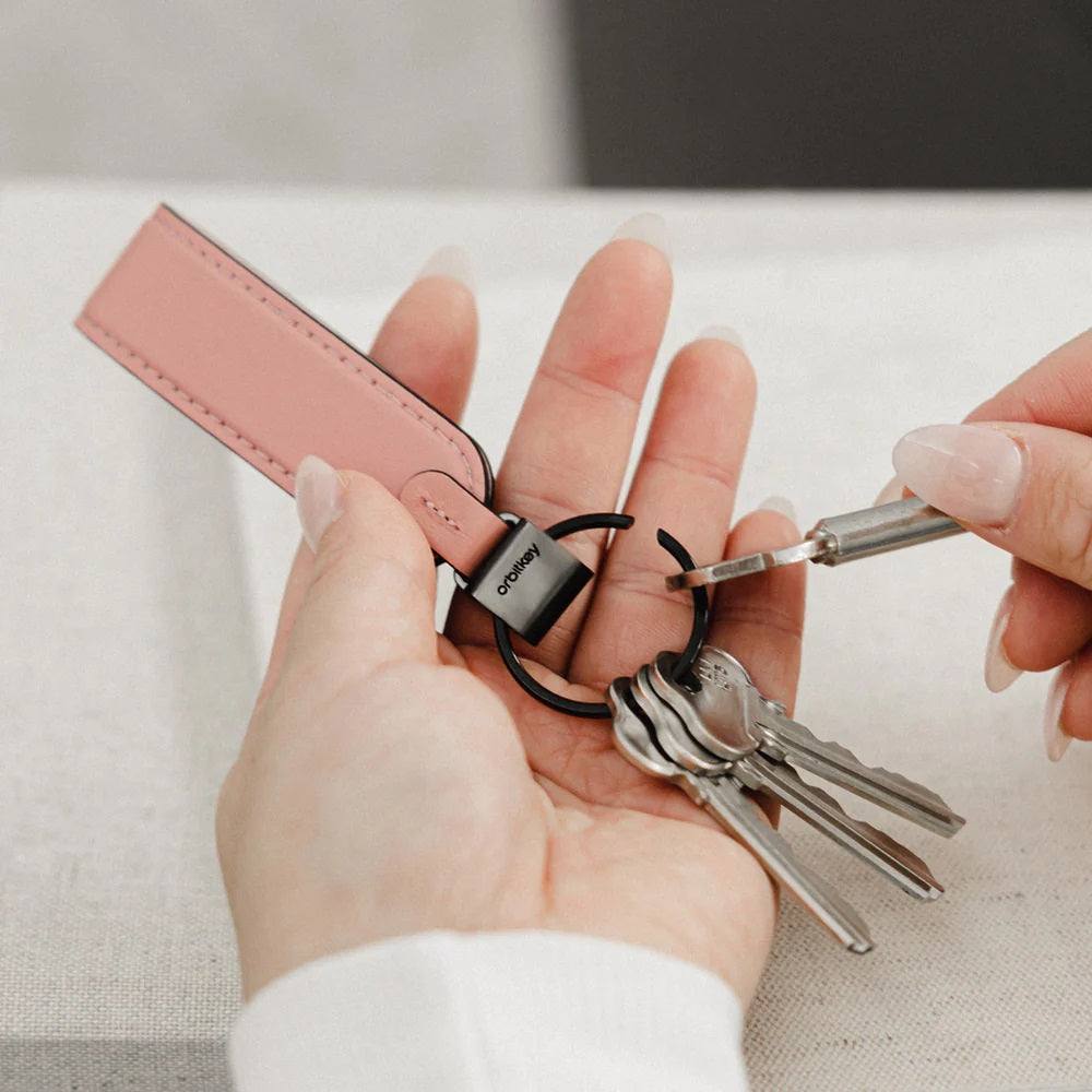 Orbitkey Loop Keychain - Cotton Candy