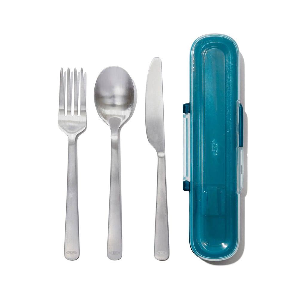 OXO Prep & Go Stainless Steel Utensil Set with Case