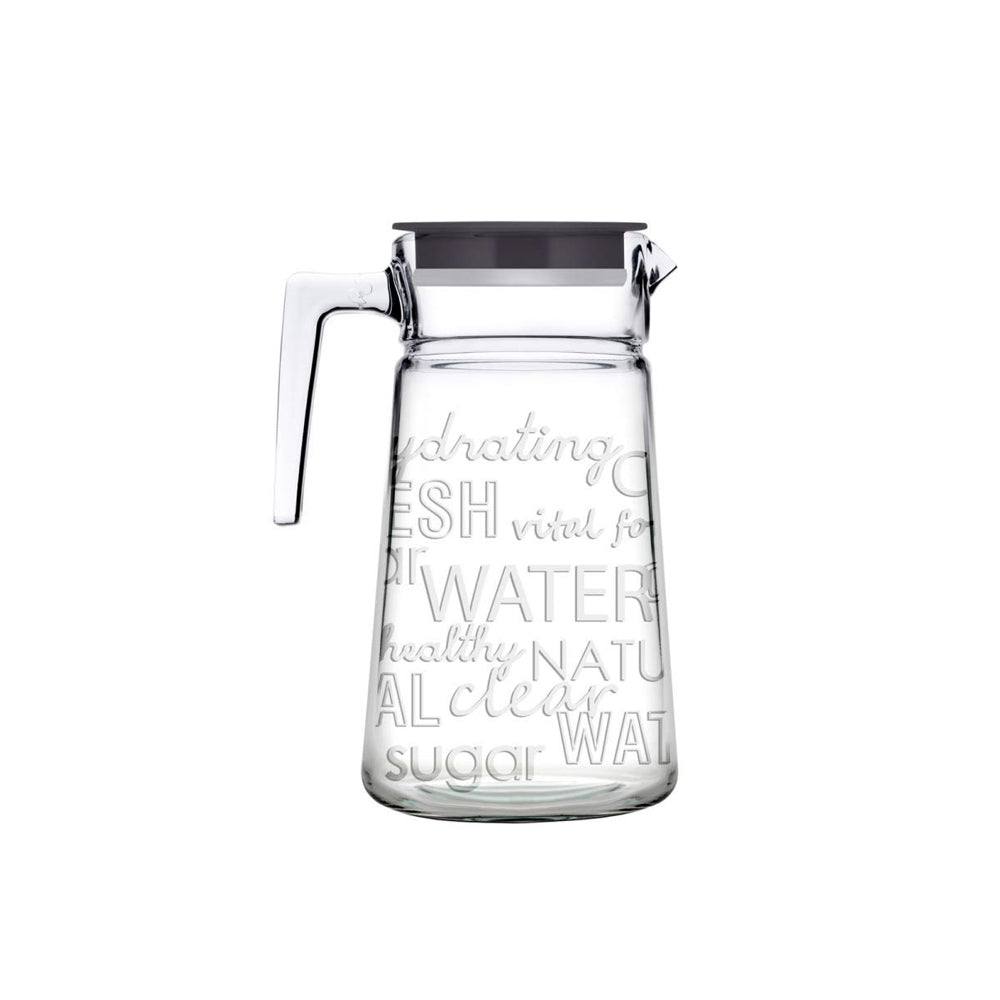 Pasabahce City Pop Glass Jug With Lid 2000ml