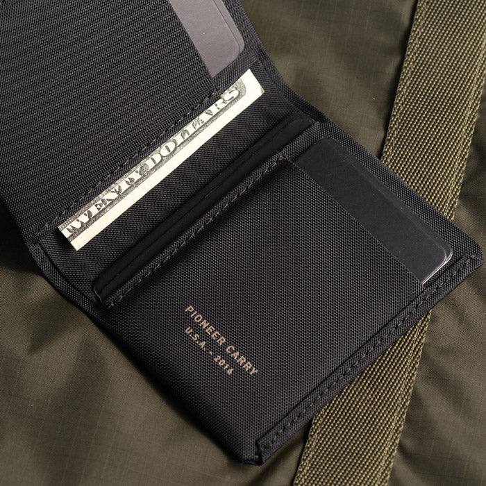 Pioneer Matter Bifold Wallet - Black Baby Ballistic RFID