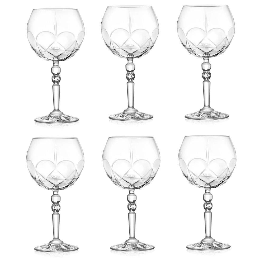 RCR Italy Alkemist Gin & Tonic Goblets 580ml, Set of 6