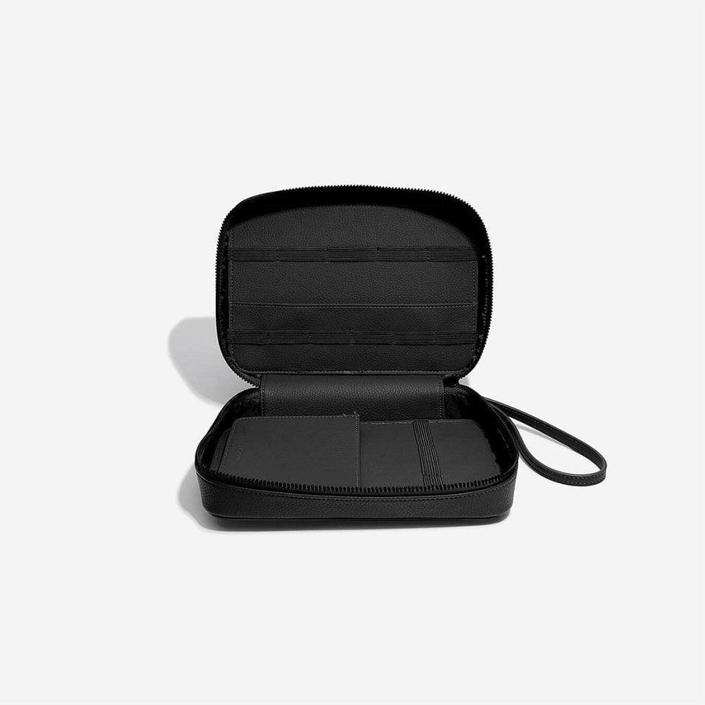 Stackers London Cable Tidy Bag - Black Pebble