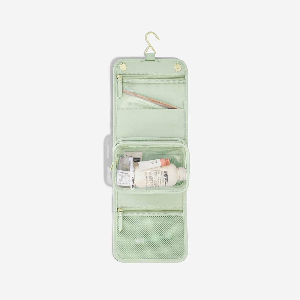 Stackers London Hanging Travel Washbag - Sage Green