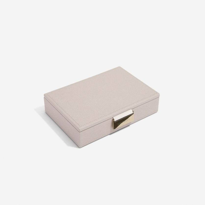 Stackers London Jewellery Box with Lid Small - Taupe