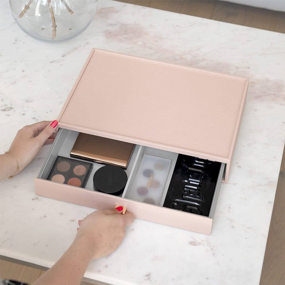 Stackers London Makeup Organiser Drawer Large - Blush Pink