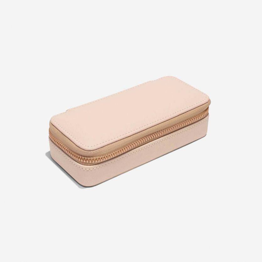 Stackers London Travel Jewellery Pouch Medium - Blush Pink