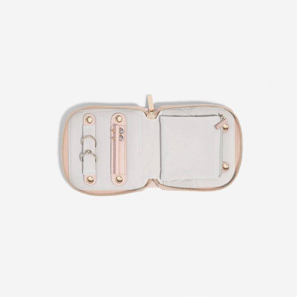 Stackers London Travel Jewellery Roll Small - Blush Pink