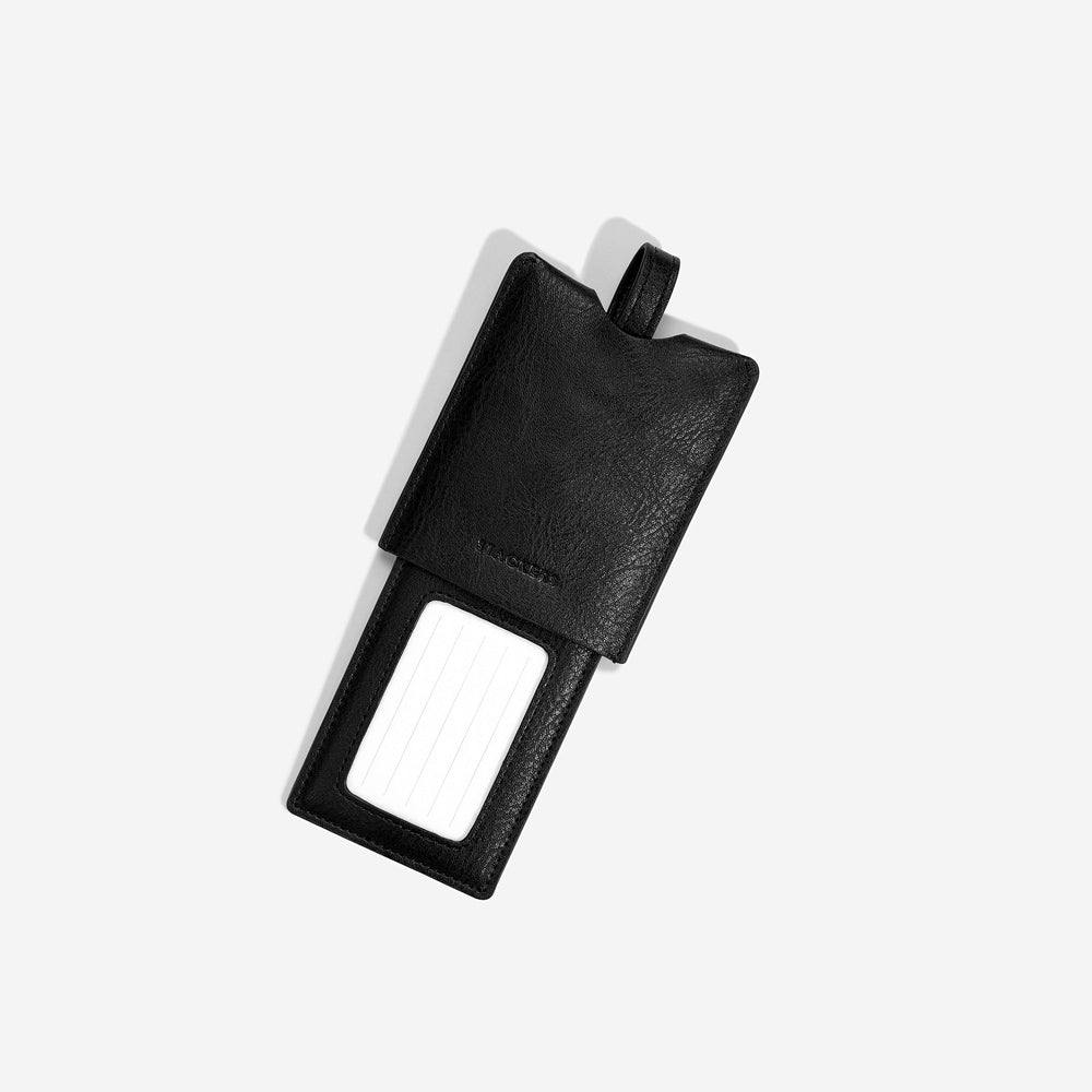 Stackers London Travel Luggage Tag - Black