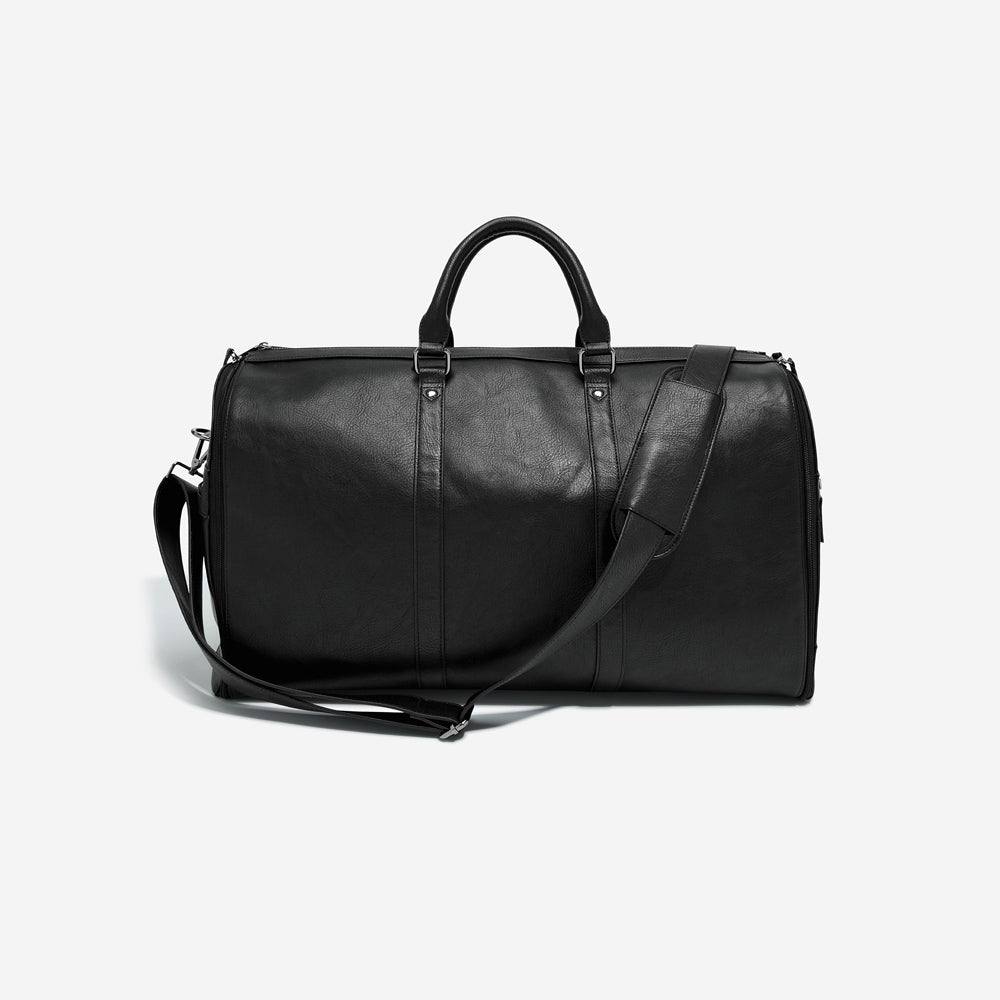 Stackers London Zipped Weekend Suit Bag - Black