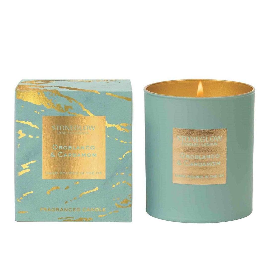 Stoneglow London Luna Candle - Oroblanco & Cardamom