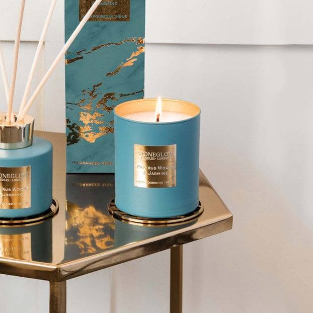 Stoneglow London Luna Candle - Papyrus Woods & Jasmine