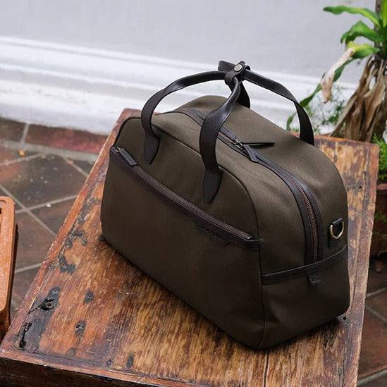 The Postbox Derby Cabin Duffel Bag - Forest Green