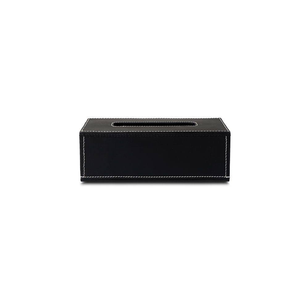 Three Sixty Modella Tissue Box Holder - Black