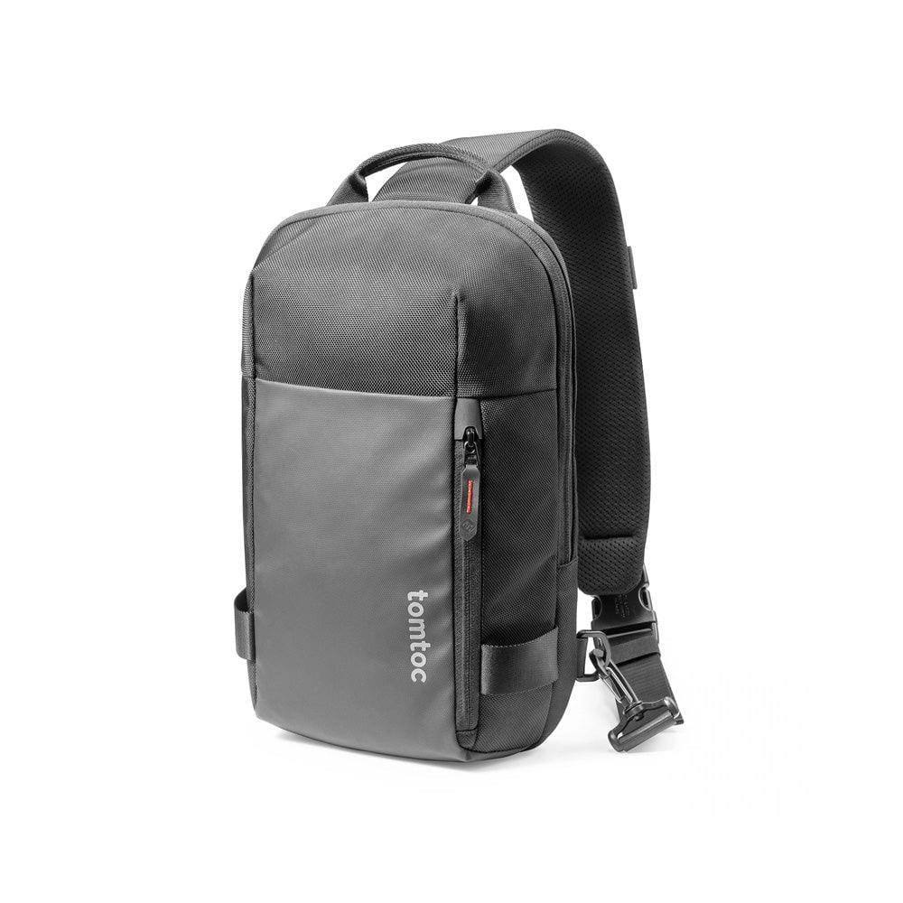 Tomtoc CroxBody EDC Sling Bag - Black 11 Inch