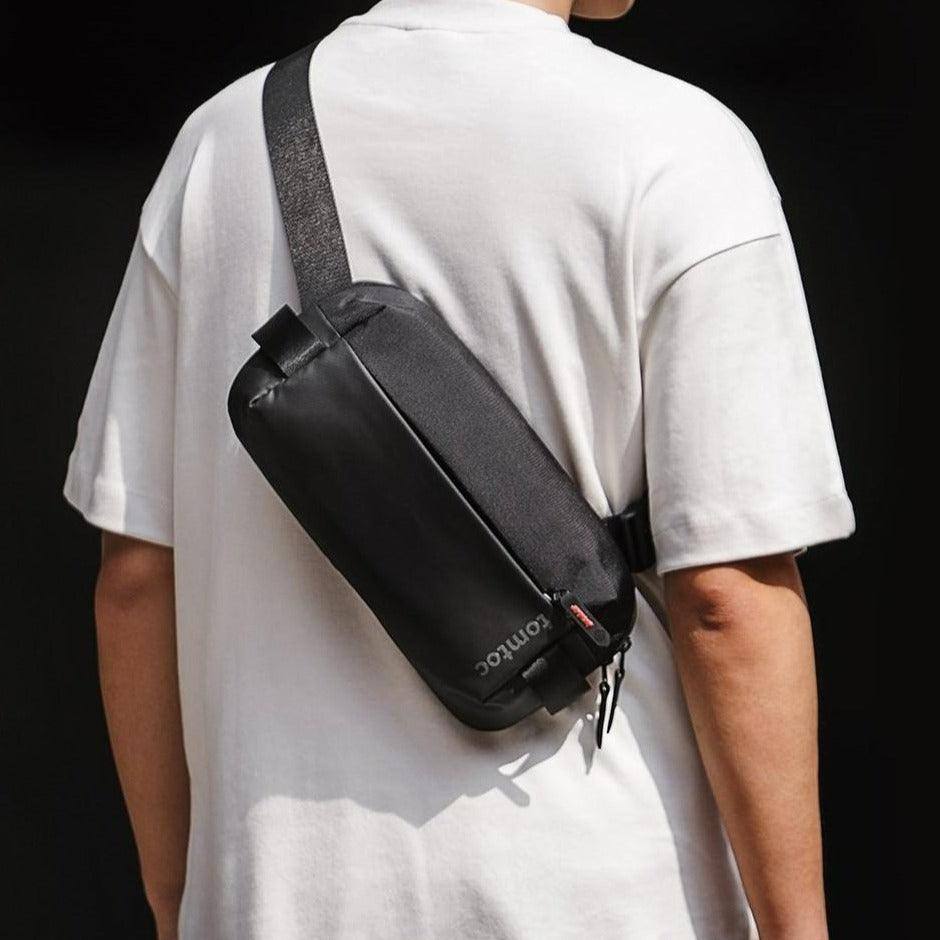 Tomtoc Urban Sling Bag - Black