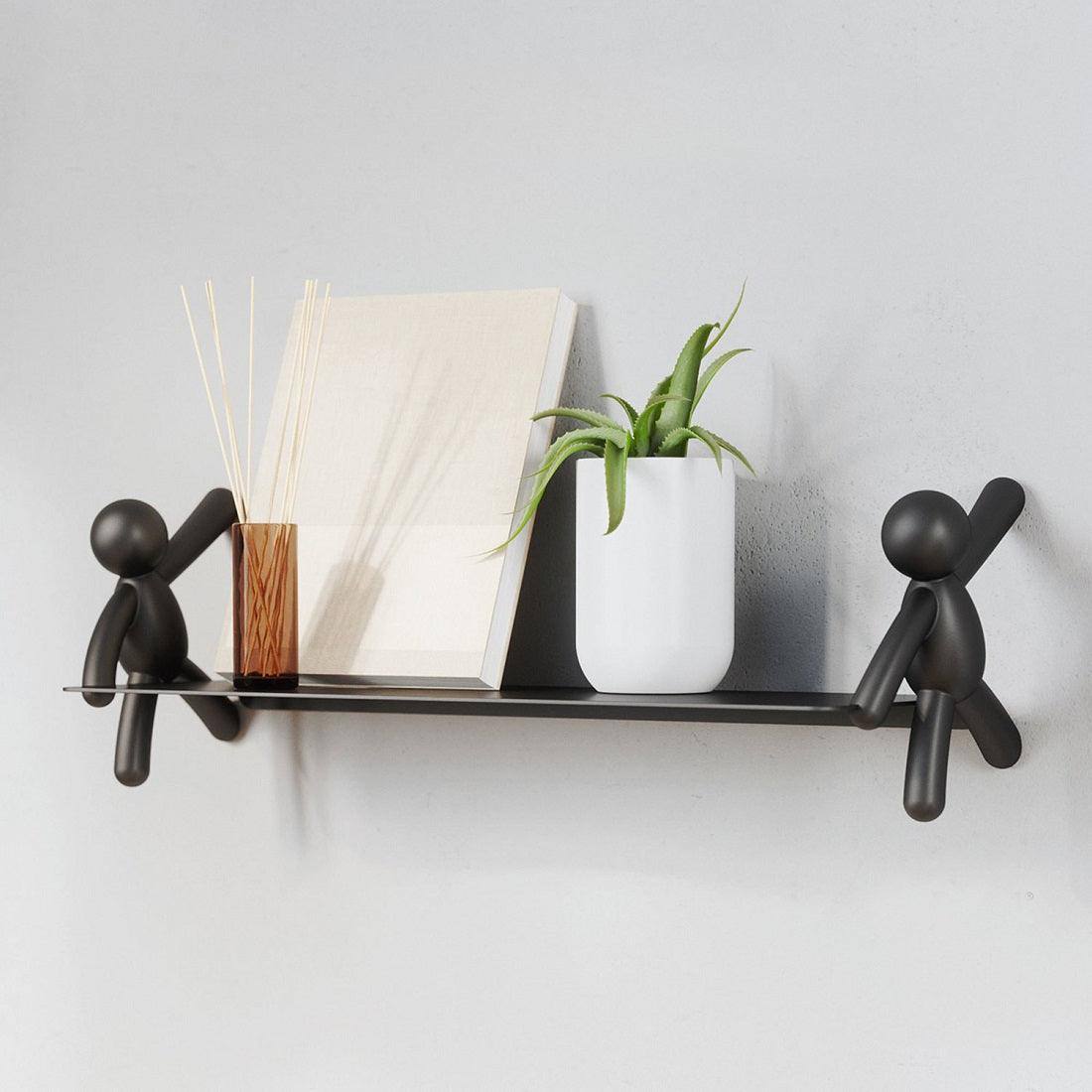 Umbra Buddy Wall Shelf - Black