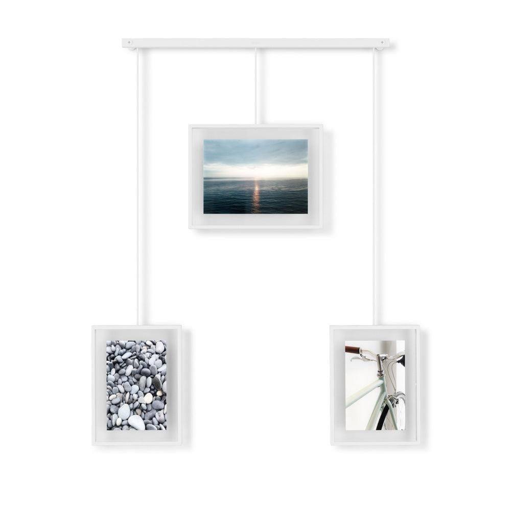 Umbra Exhibit Photo Display, Set of 3 - White