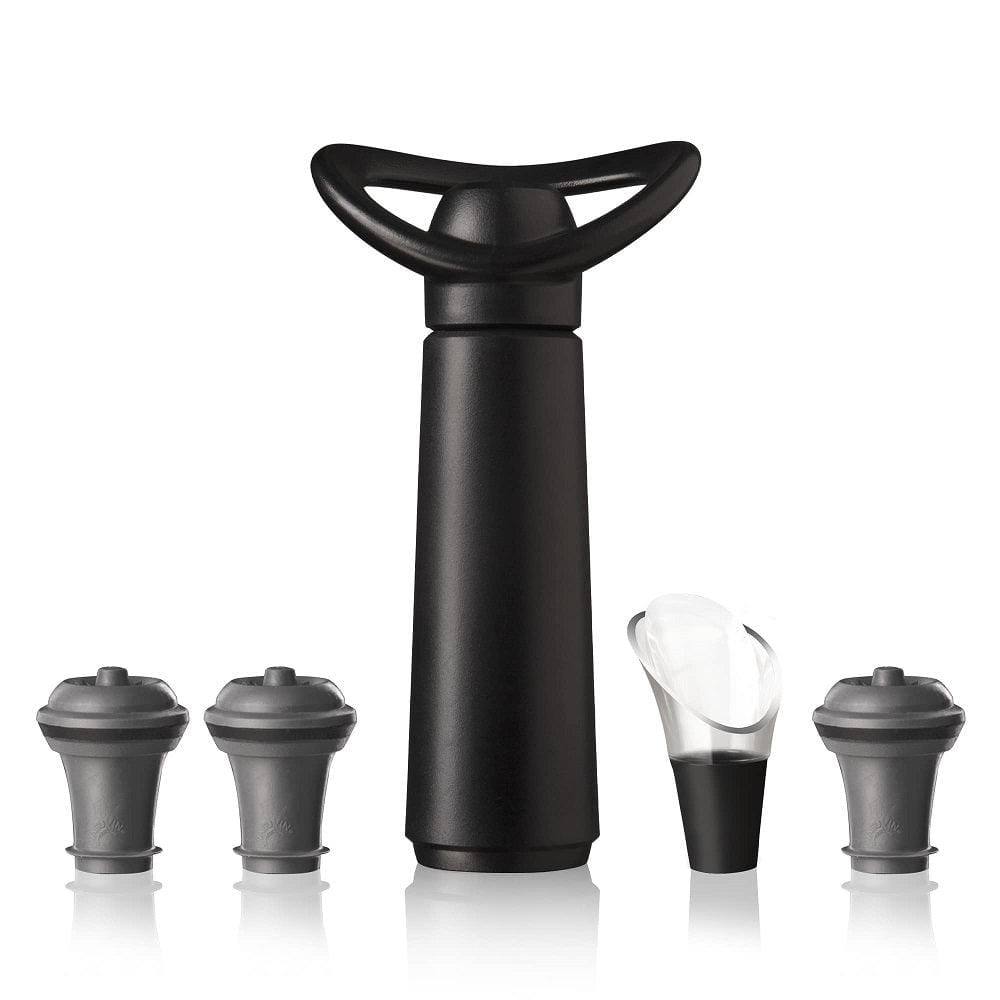 Vacu Vin Vacuum Wine Saver Concerto Set - Black