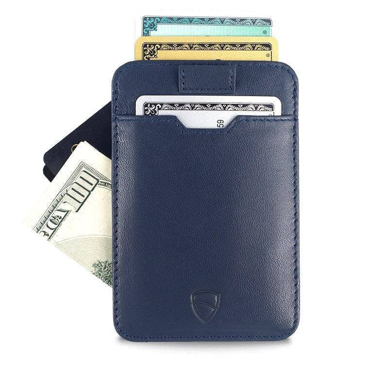 Vaultskin London Chelsea Sleeve Wallet - Navy RFID