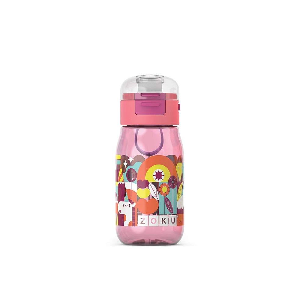 Zoku Kids Flip Gulp Bottle - Pink