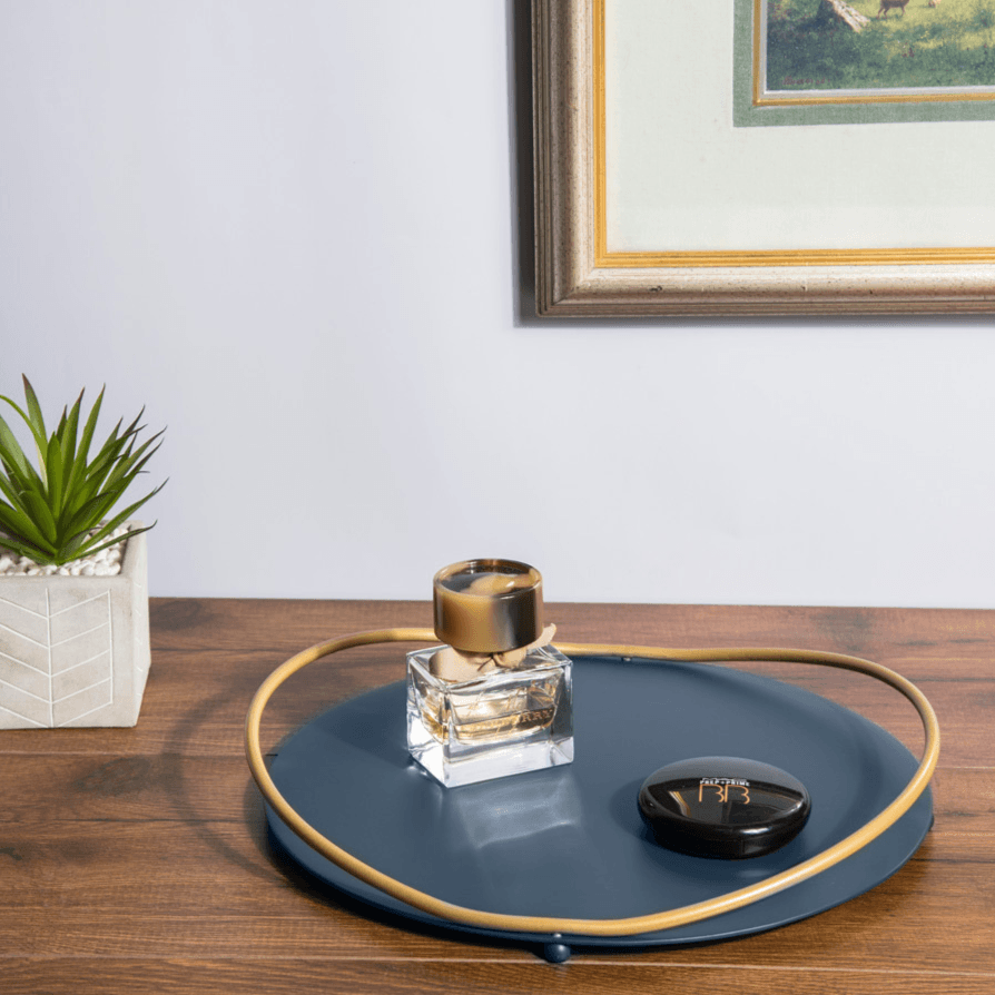 ESQ Living Cadence Vanity Tray - Dark Denim